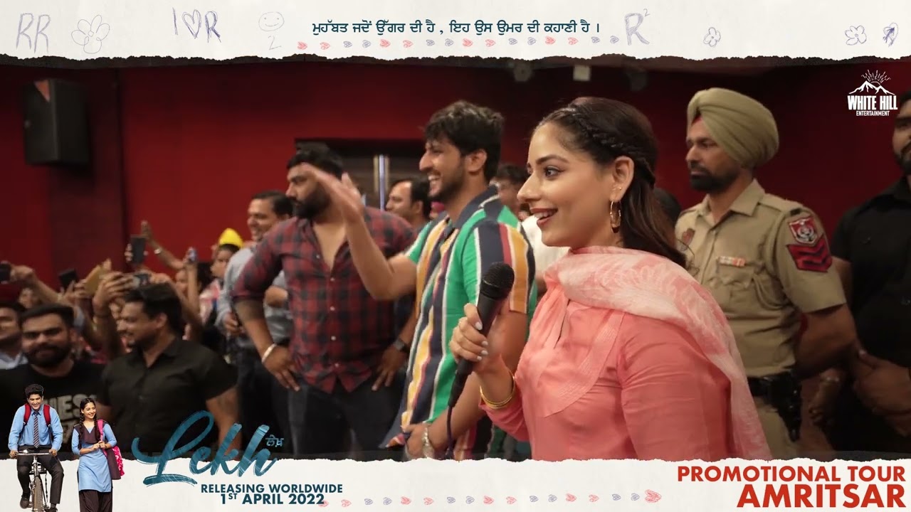 LEKH Promotional Tour (Amritsar) | Gurnam Bhullar | Tania | Jagdeep Sidhu