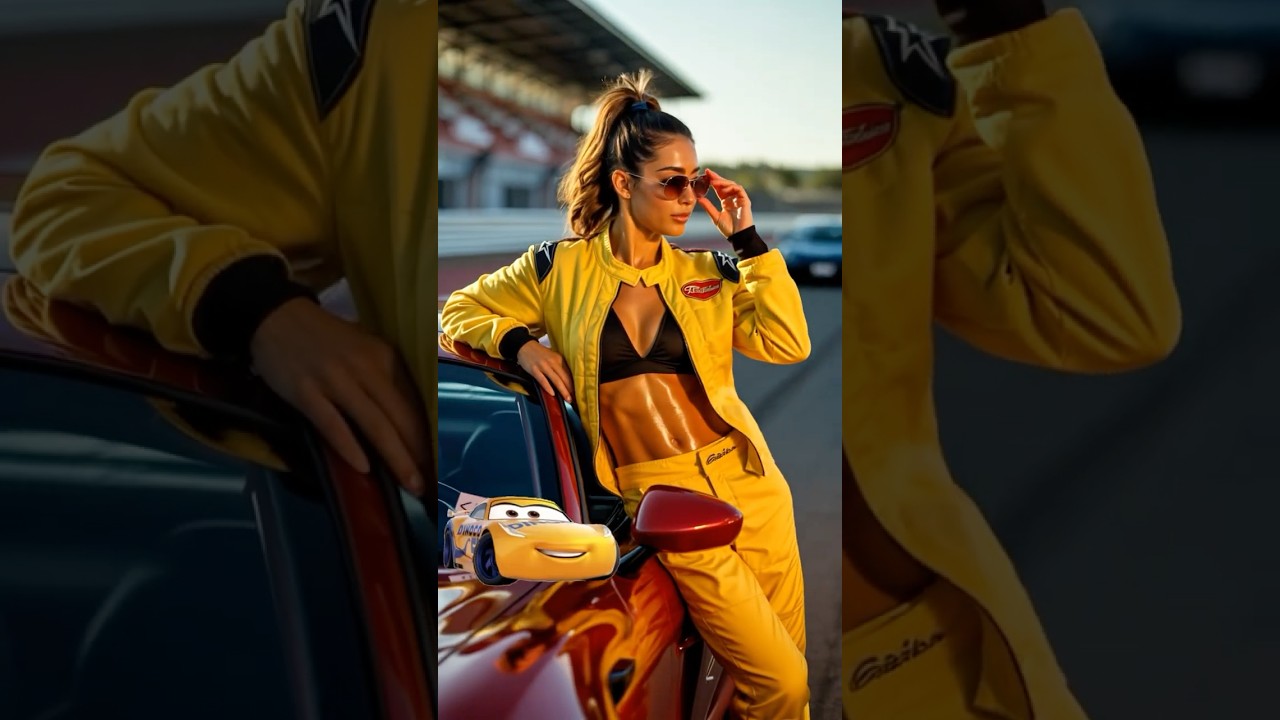🟣 Cars Girls in Real Life | AI-Generated | Cruz, Sally & More ✨