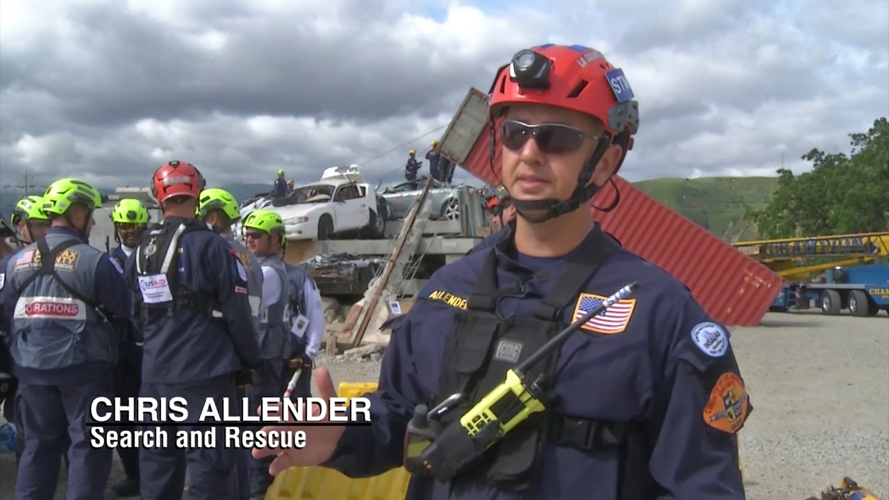 L A  County Fire trains for disasters abroad