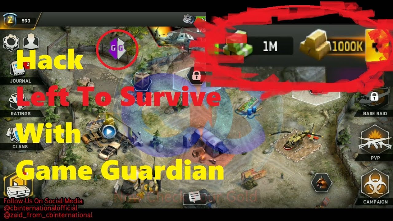How To Hack Left To Survive With Game Guardian Easily