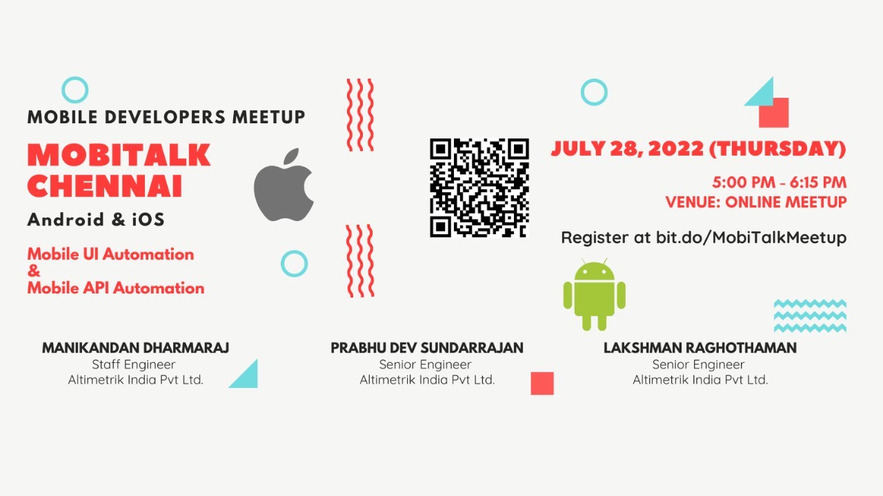 Mobile UI and API Automation | MobiTalk July 2022