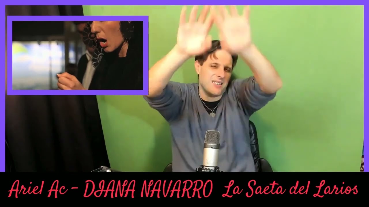 Argentino reacciona  a  DIANA NAVARRO  La Saeta del Larios
