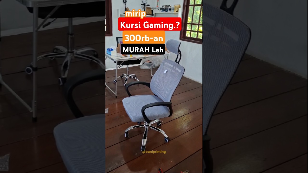 Cara Rakit Kursi mirip Kursi Gaming Kantor Murah #tutorial #kursi #kursigaming #kursigamingmurah