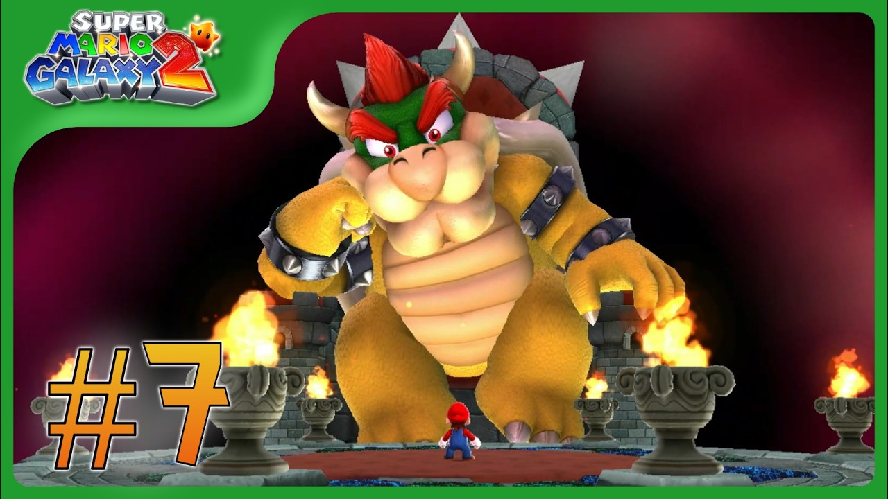 Super Mario Galaxy 2 | Primer combate contra Bowser - Parte 7
