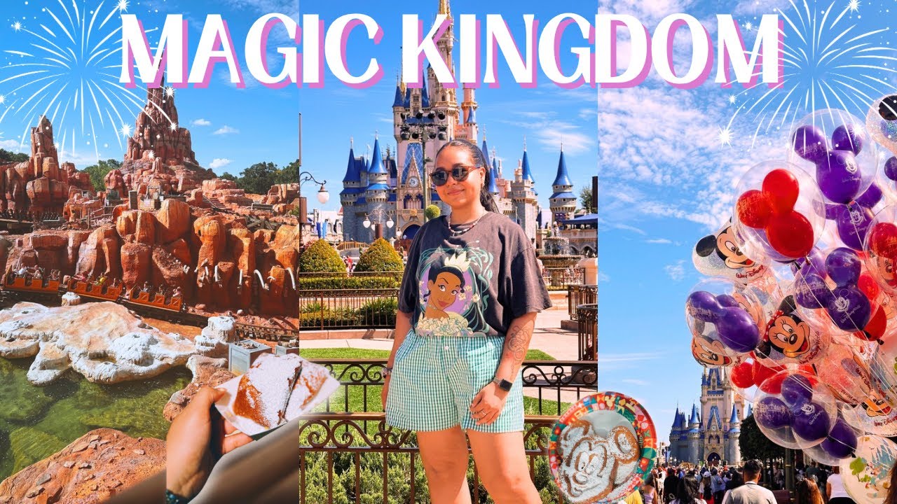 WALT DISNEY WORLD VLOG DAY 2 MAGIC KINGDOM | Seven Dwarfs Mine Train, Tiana’s Bayou, & More!