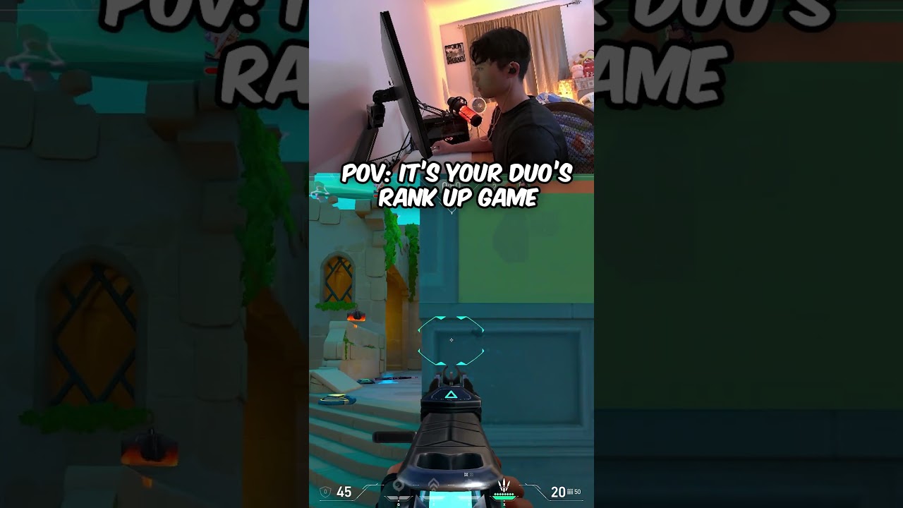 when it's your duo's rank up ☠️