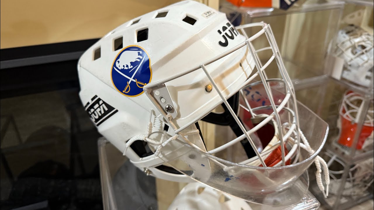 Mask #8 in my top 10 masks of my collection - Don Edwards of the Buffalo Sabres