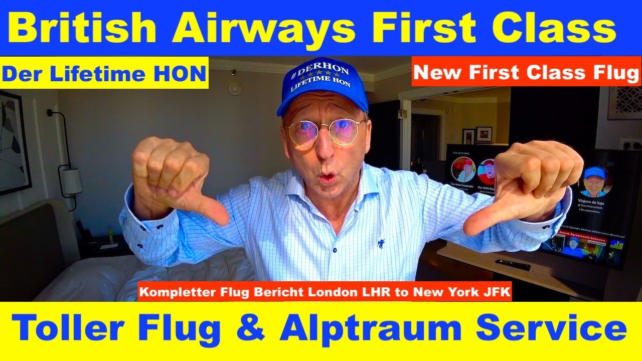 British Airways First Class (Kompletter Flug Bericht) Lifetime HON #britishairways #firstclassflight