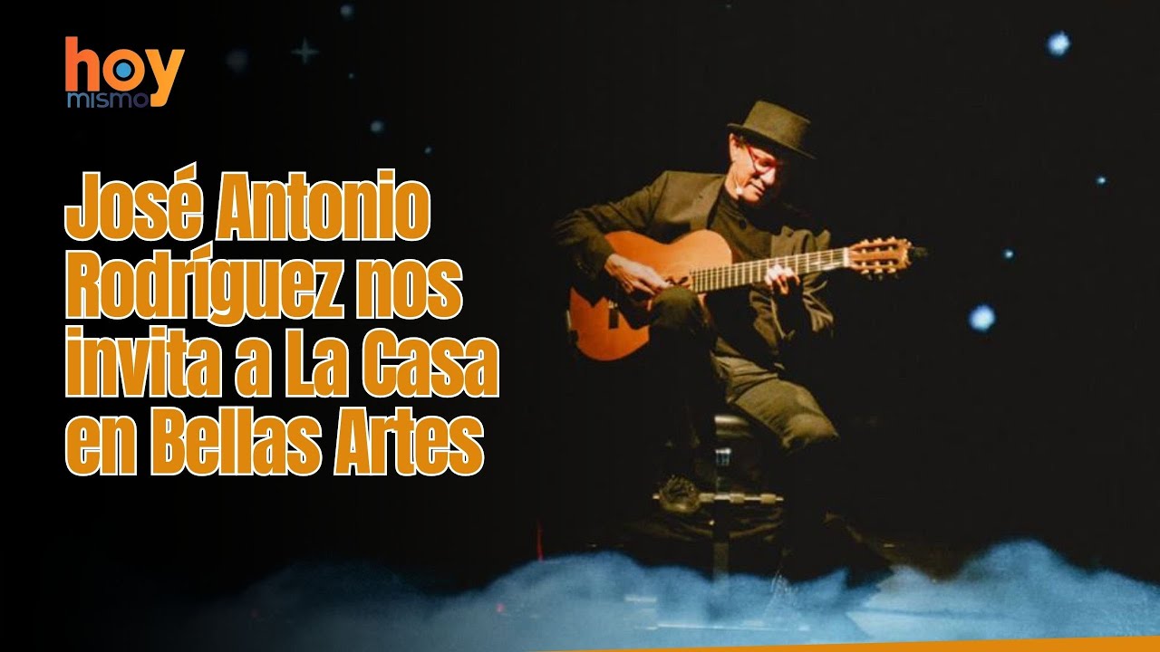 José Antonio Rodríguez nos invita a La Casa en Bellas Artes