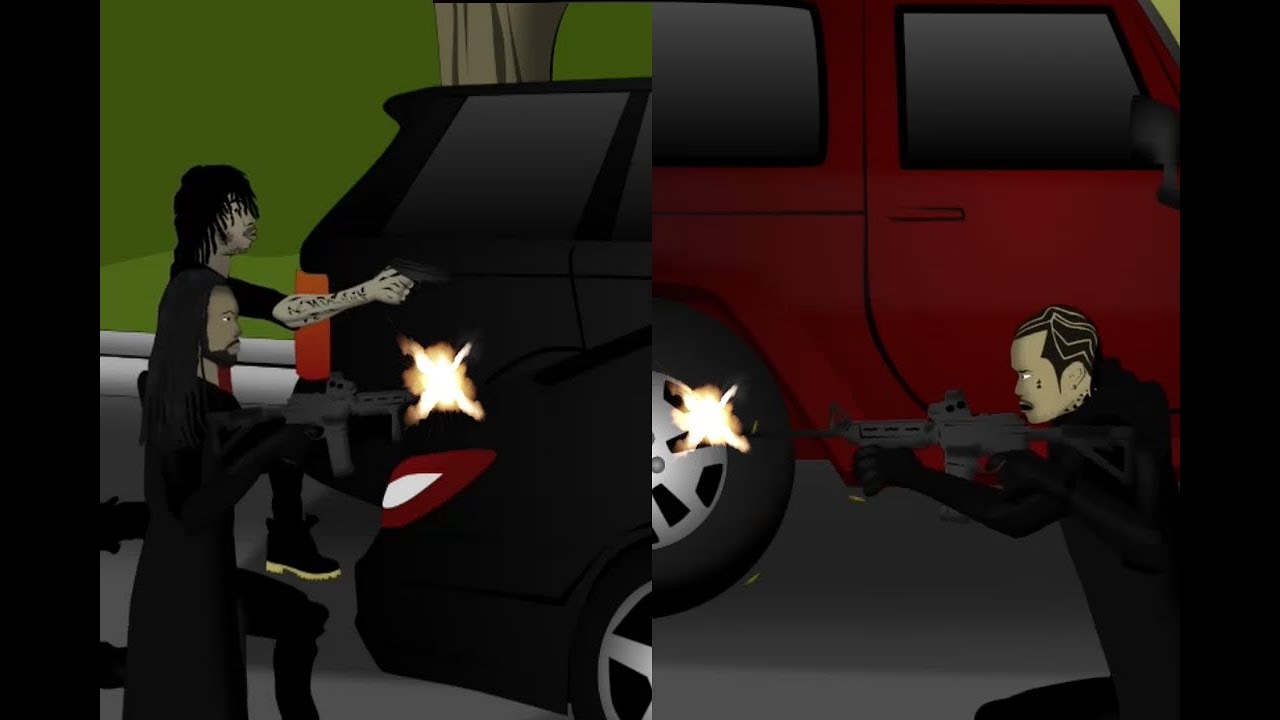 Alkaline & Mavado Buss Tommy Lee Head [Jamaican Cartoon]