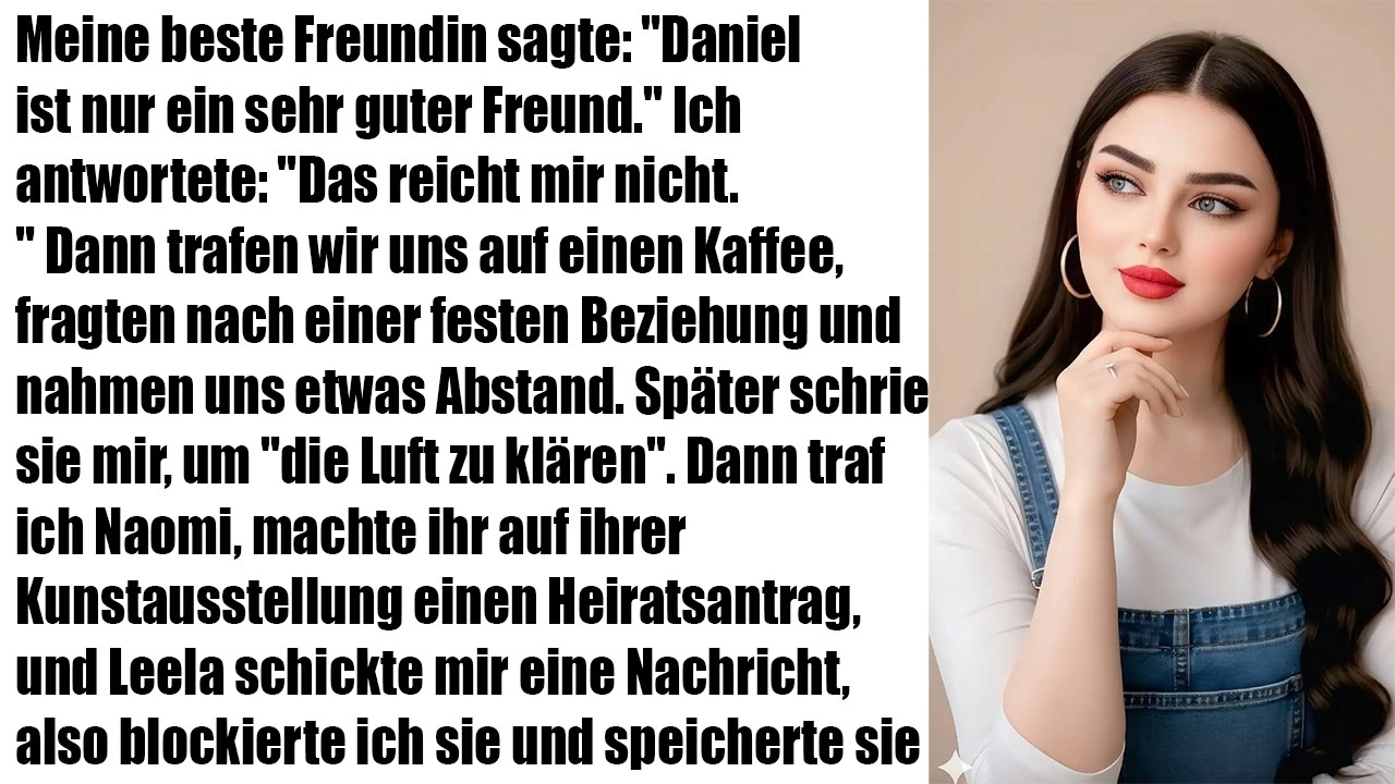 Mein bester Freund sagte: „Daniel ist nur ein guter Freund“ – Meine Antwort änderte alles