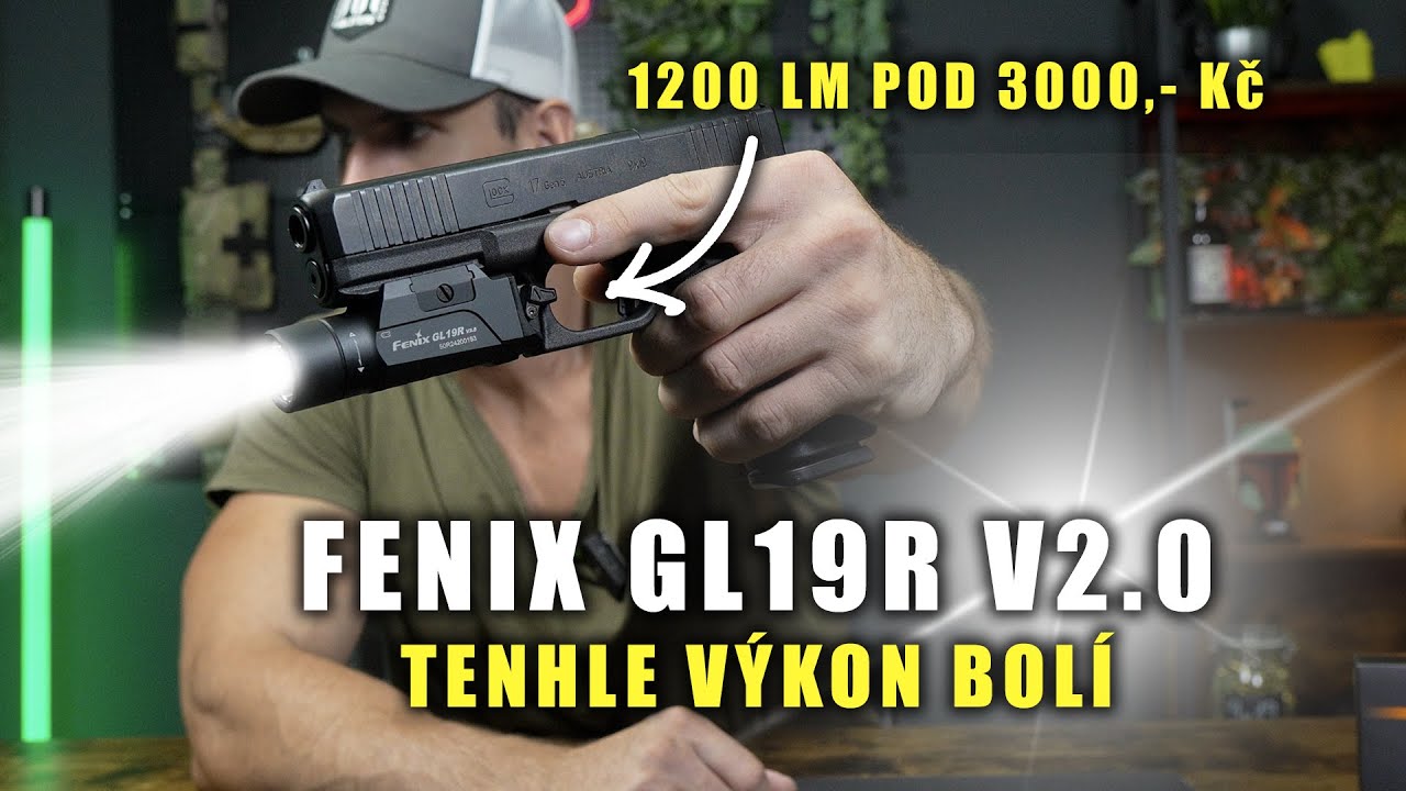 SVÍTILNA POD 3000,- Kč | FENIX GL19R V2.0 - 1200 lm