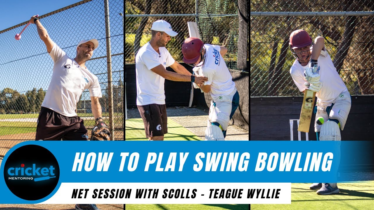 SCOLLS VS TEAGUE | HOW TO PLAY SWING BOWLING
