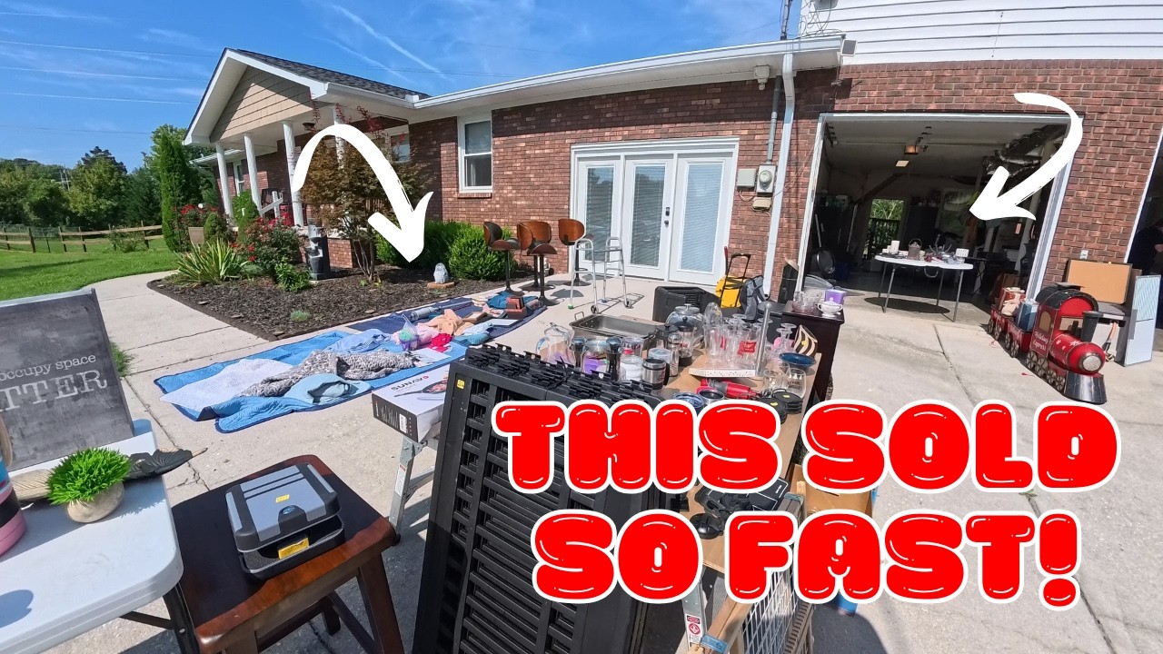 This Yard Sale Flip SOLD ALMOST INSTANTLY!
