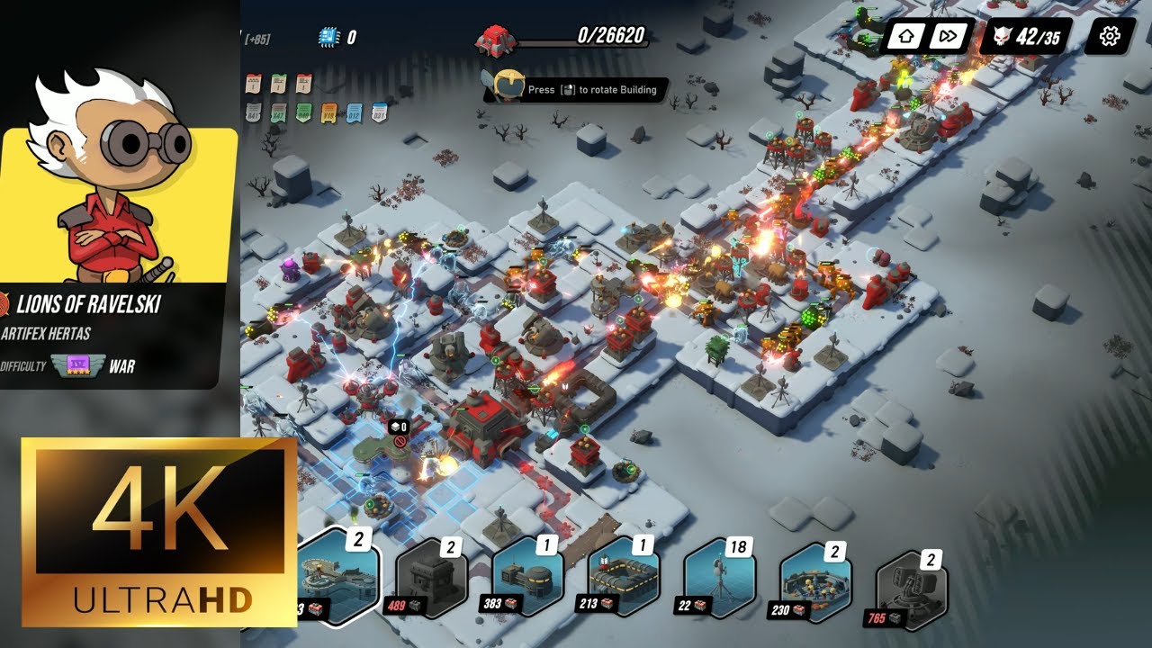 Tower Dominion: Wave 42 - Max Difficulty