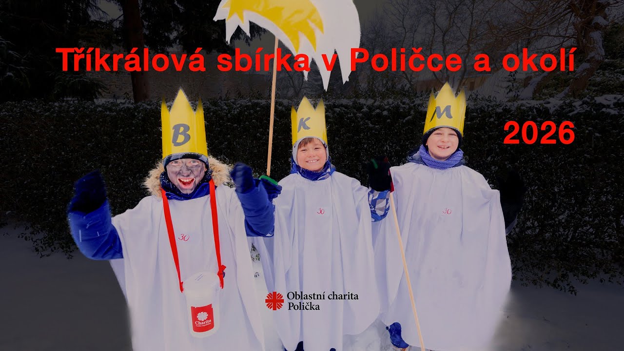 Tříkrálová sbírka v Poličce 2026