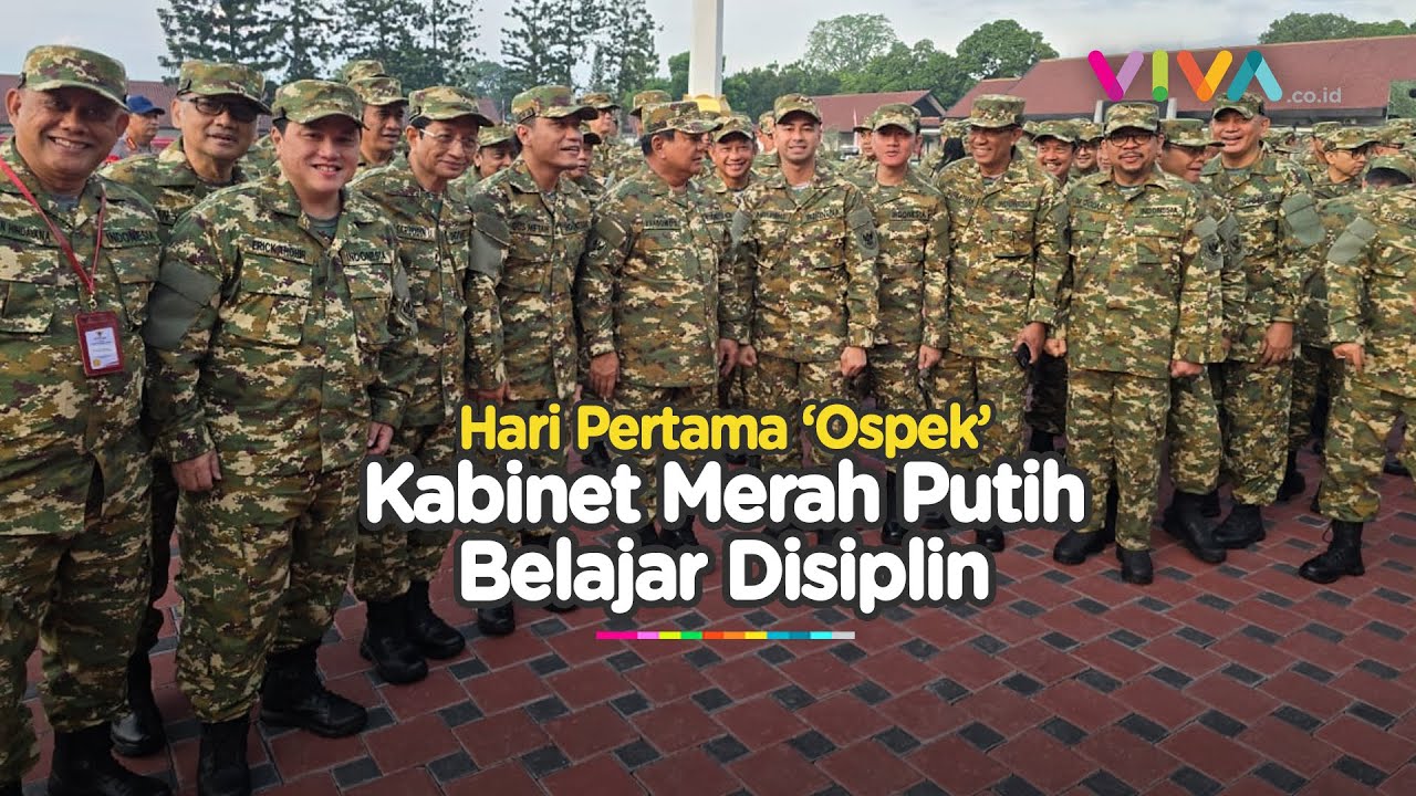 Prabowo Gembleng Menteri, Bangun Jam 4 Pagi hingga Latihan Baris-berbaris