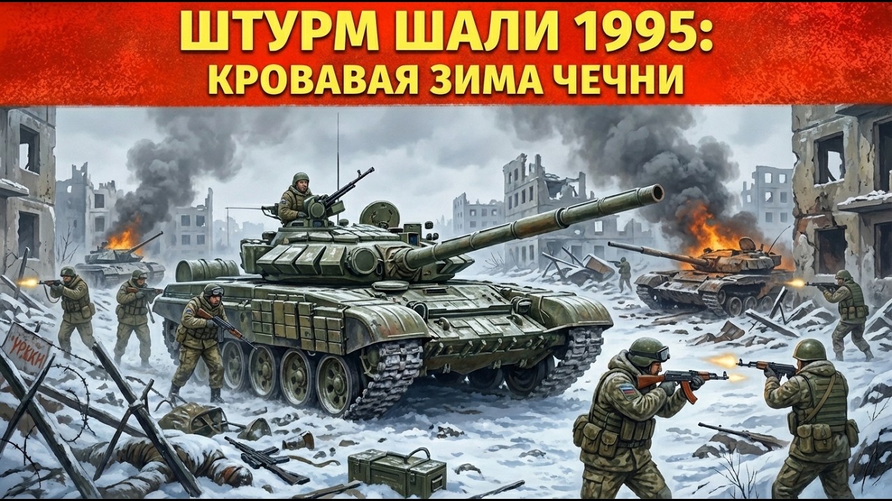ШТУРМ ШАЛИ 1995: ГОРОД, КОТОРЫЙ БРАЛИ ТРИЖДЫ