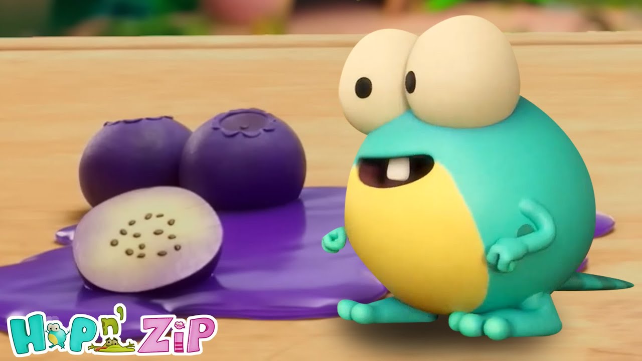 Bola de Frutas Vermelhas Desenhos Animados Entretenimento Para Crianças