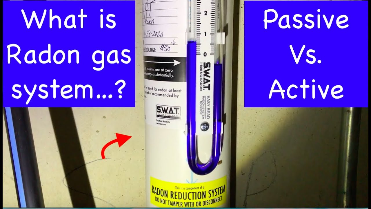 Radon Mitigation System install tutorial - &ldquo;Passive Vs Active&rdquo;