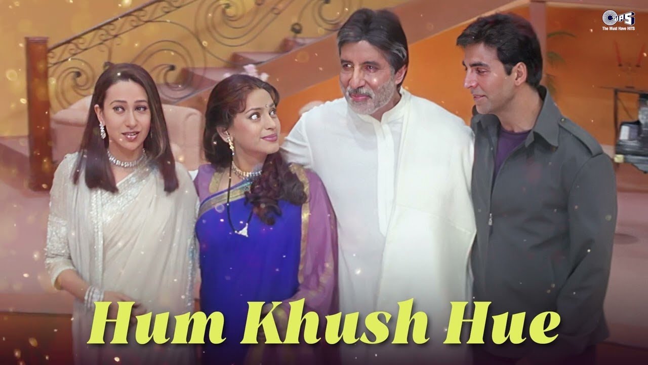 Hum Khush Hue | Akshay Kumar, Karisma Kapoor, Juhi C, Amitabh B | Kumar Sanu, Alka Yagnik