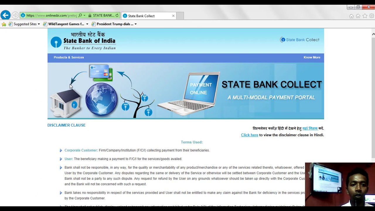 How to submit fee online Using SBI COLLECT !! Submit your online payment/fee in your college