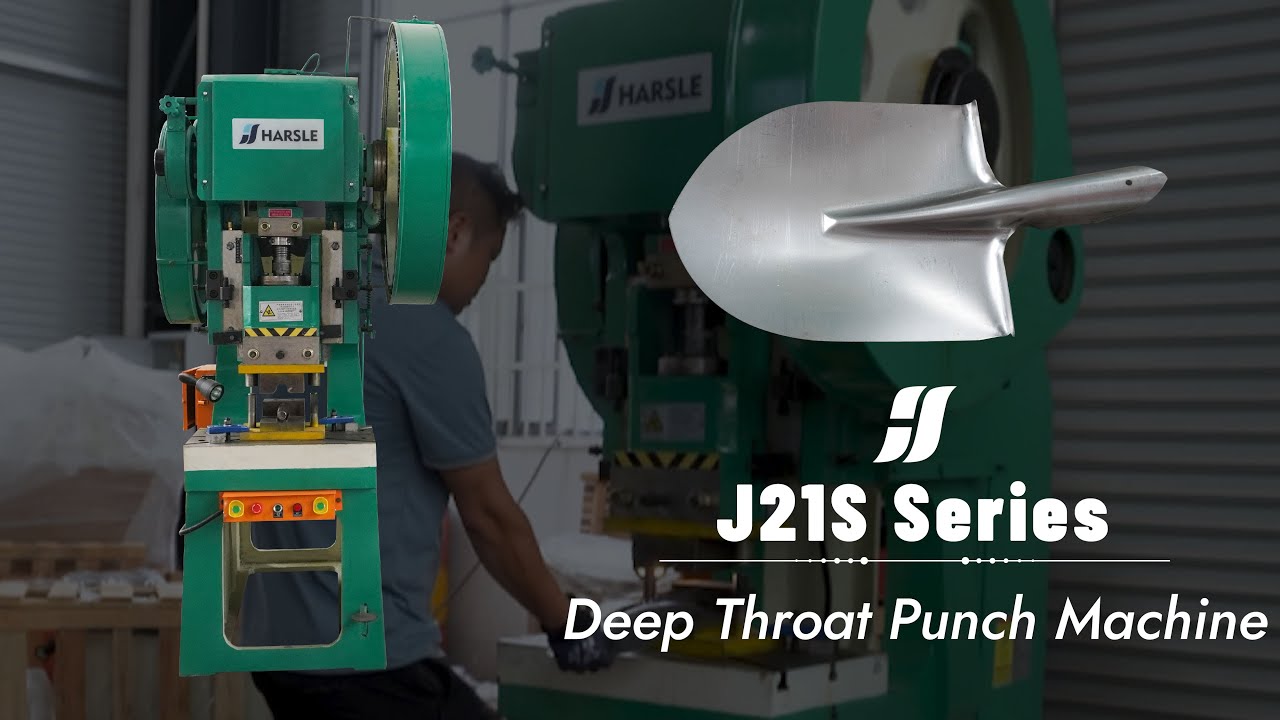J21S Deep Throat Punch Machine For Round Forming and Logo Marking