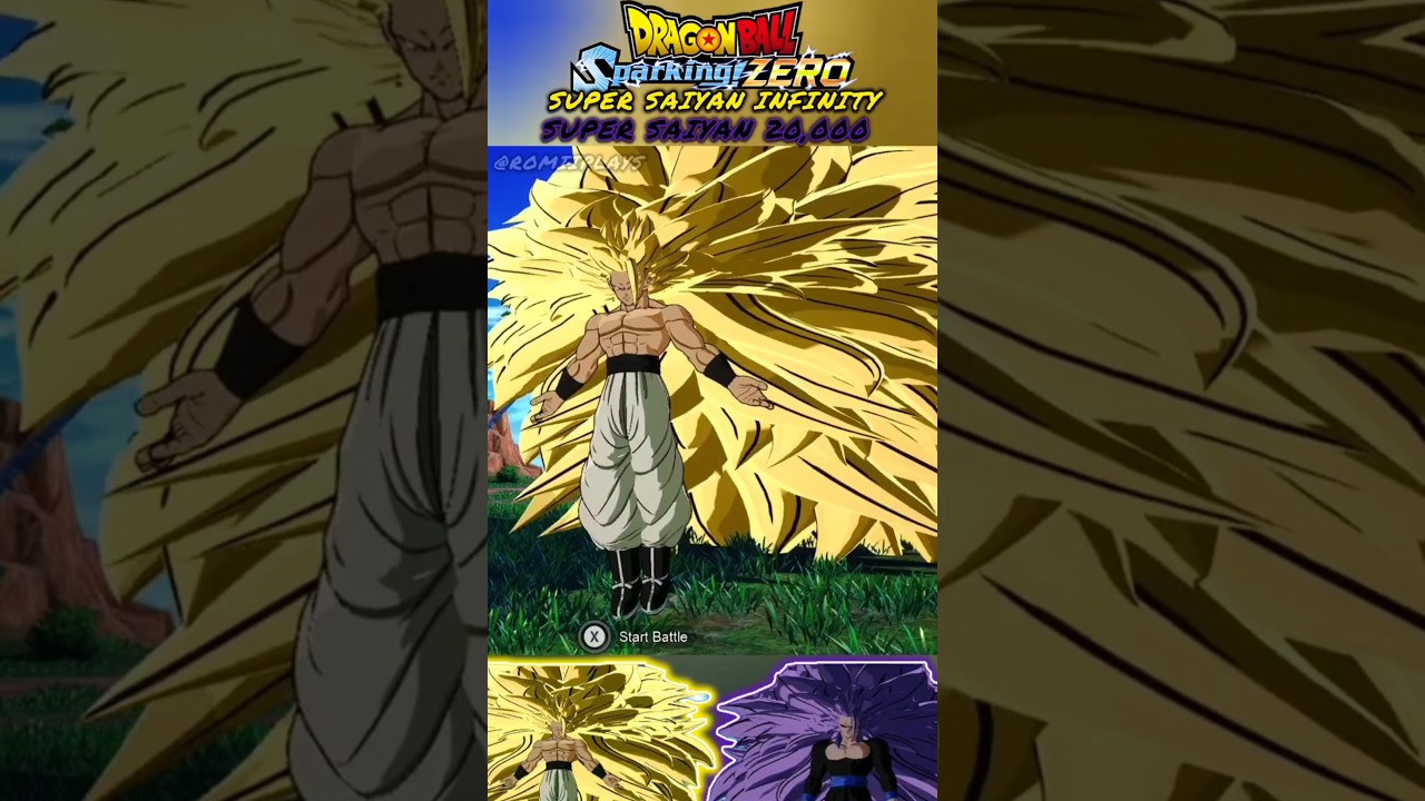 Super Saiyan Infinity & Super Saiyan 20,000 #dbz #dragonball #dragonballz #dragonballsuper #goku