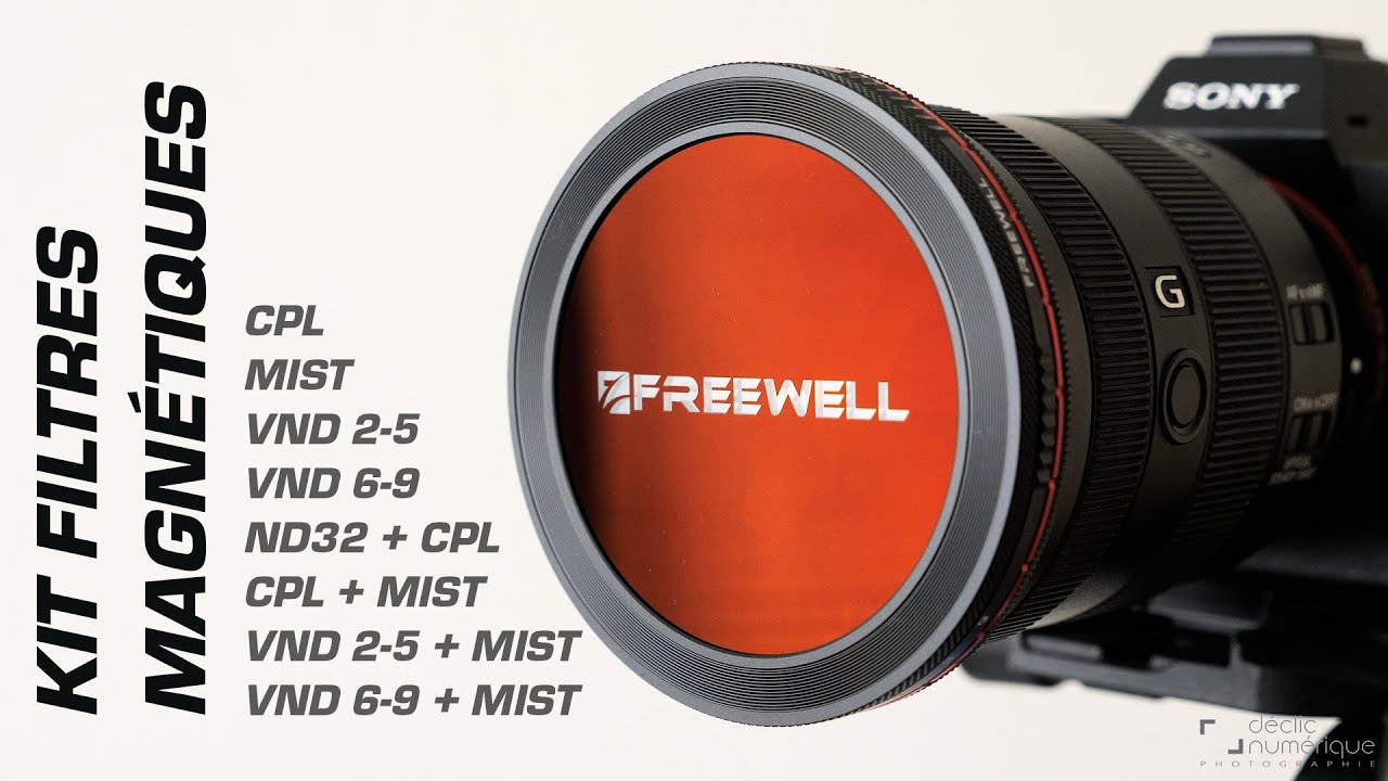 KIT de filtres ND VARIABLES magnétiques versatile et ultra-complet (Freewell)