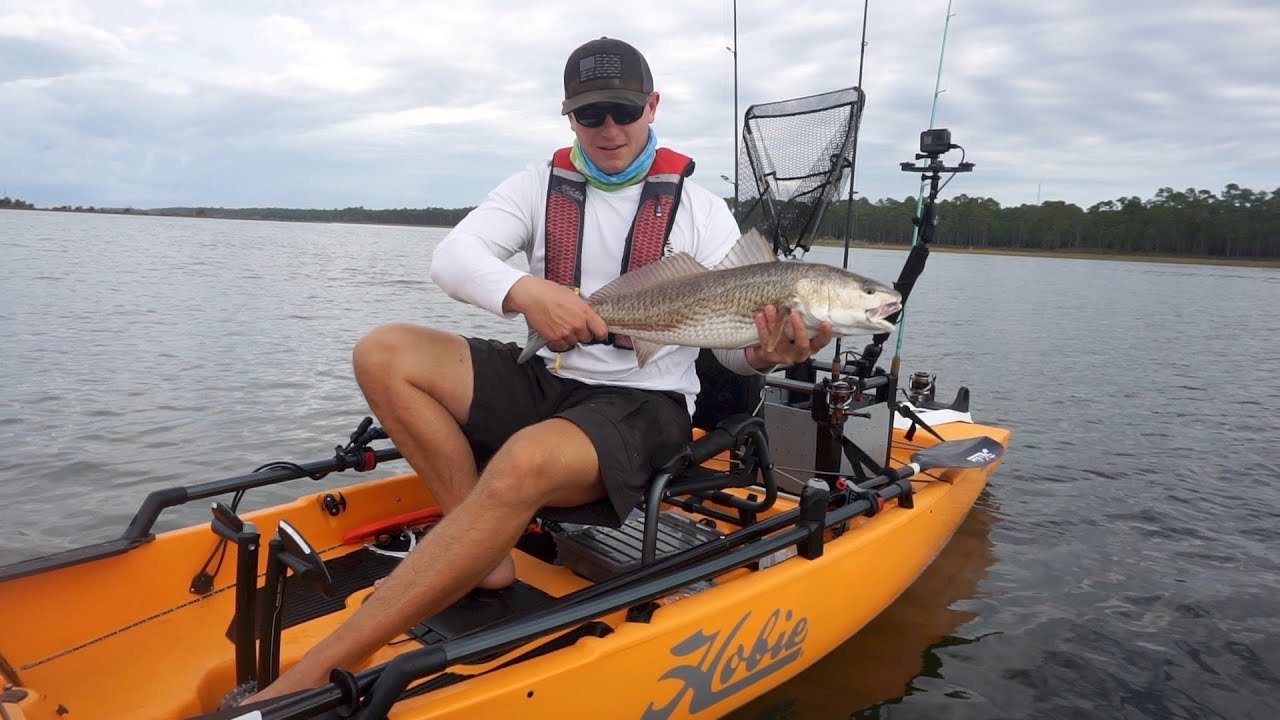 First Reds in New 2018 Hobie Pro Angler 14 & Review