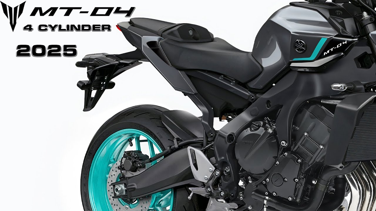 2025 Yamaha MT-04 With 4 Cylinder Engine Ready For Launch