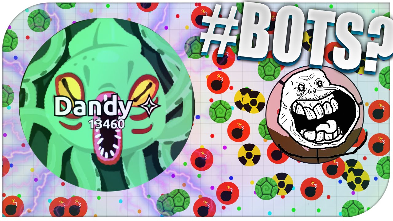AGAR.IO // BOTS ARE BACK! // HUGE AUTO SPLIT! #UNCUT GAMEPLAY