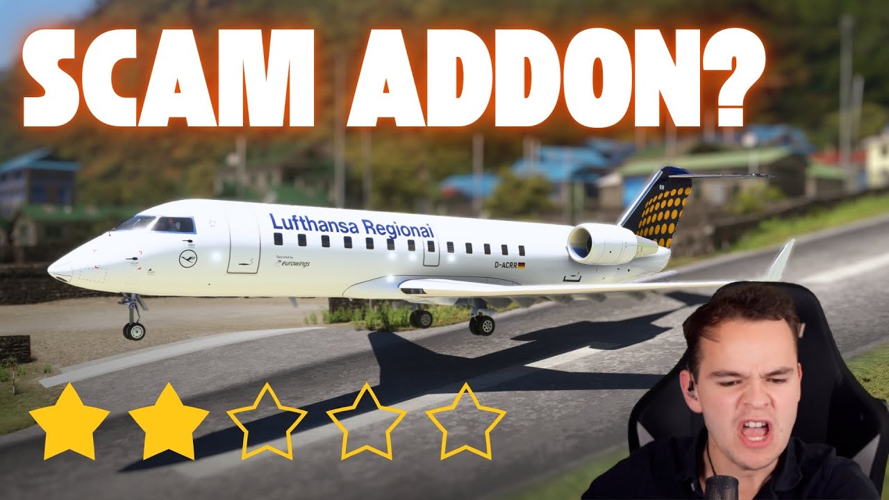 The BRAND NEW CRJ-200 In MSFS HAS HILARIOUS PHYSICS