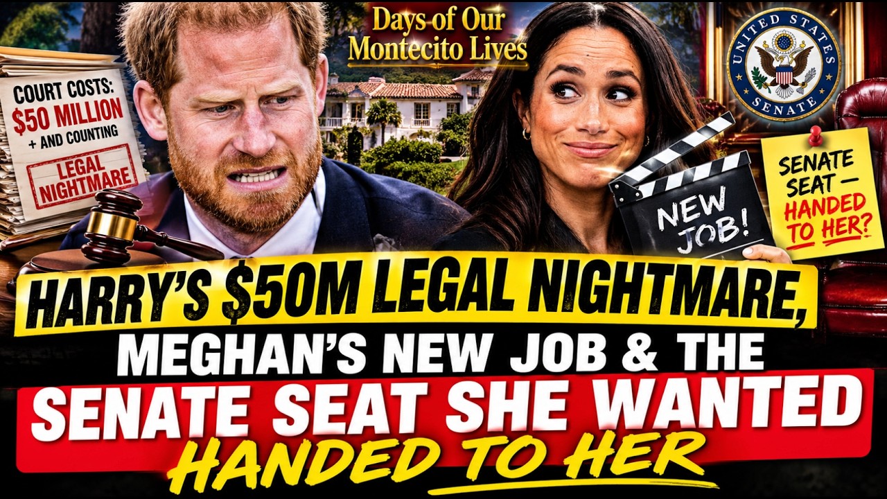 Harry's $50M Bill, Meghan's New ROLE & Her Dashed Congressional Dreams: THE SUSSEX CRASH REPORT