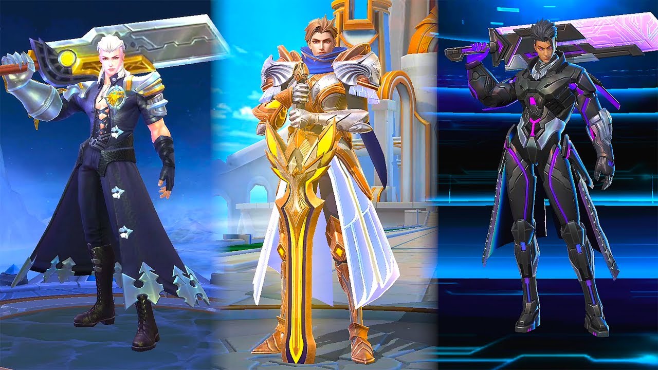 Alucard Epic VS Lightborn VS Legendary Skin Comparison | Mobile Legends: Bang Bang