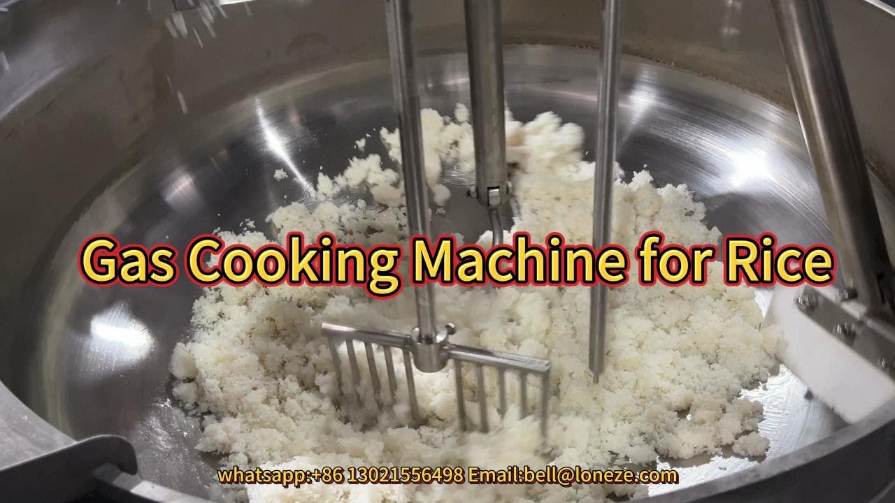 Multi Scraper Industrial Large Mixer Machine Central Kitchen Cooking Equipment for Fried Rice