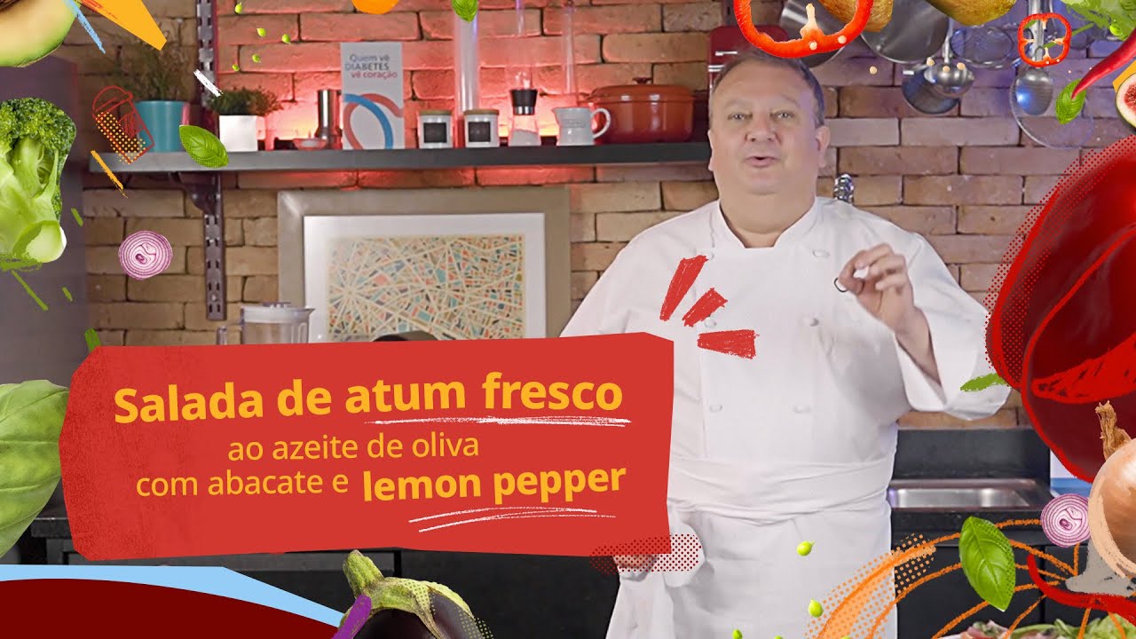 SALADA DE ATUM COM ABACATE E LEMON PEPPER FÁCIL | ERICK JACQUIN