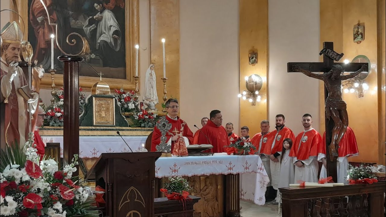 S Biagio 2026 patrono della parrocchia 