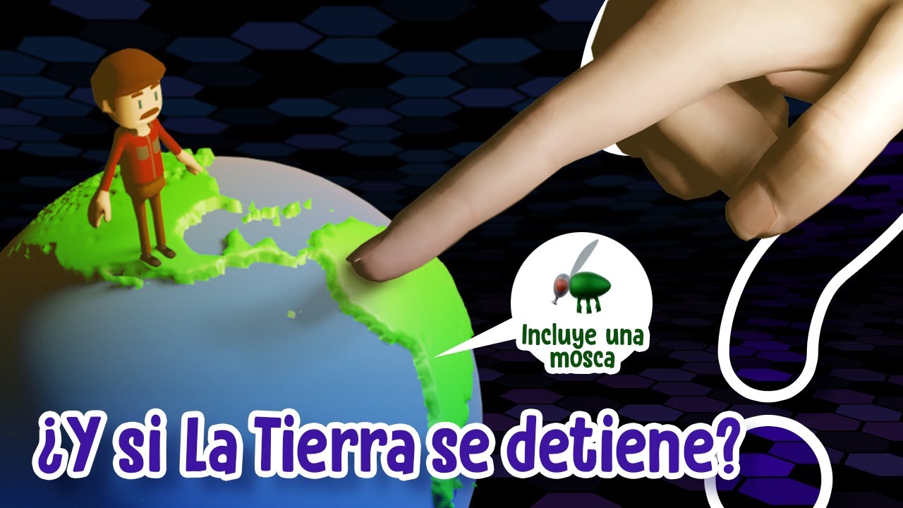 ¿Qué pasaría si se detuviera La Tierra... y qué tiene que ver con las moscas?