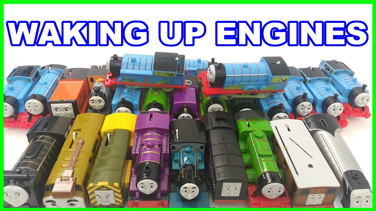 Тест пробуждения паровозов Trackmaster Thomas и друзья Томас и друзья Il Trenino Thomas y sus amigos