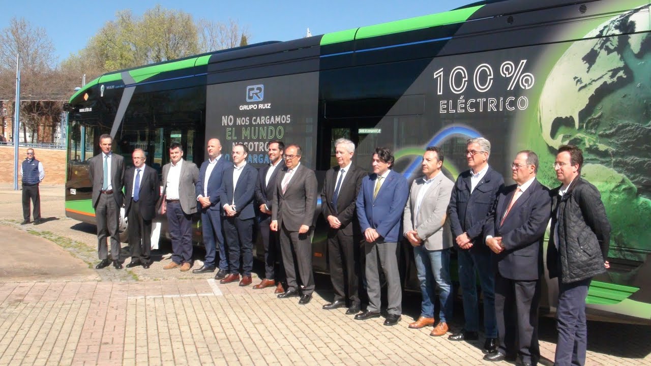 PRESENTADA EN LEGANÉS LA PRIMERA LÍNEA INTERURBANA DE AUTOBUSES 100 % ELÉCTRICOS
