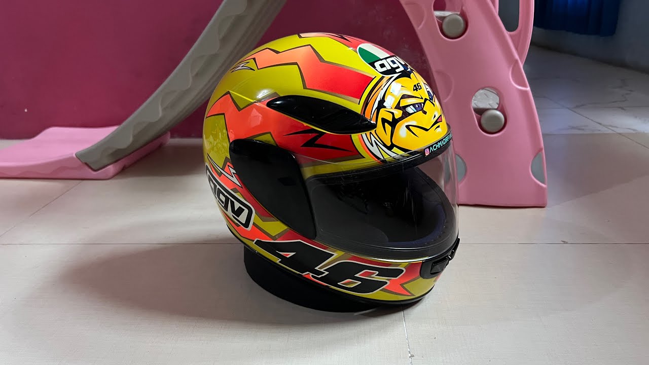 SOLD Helm dijual AGV TBH rossi Sun & Moon