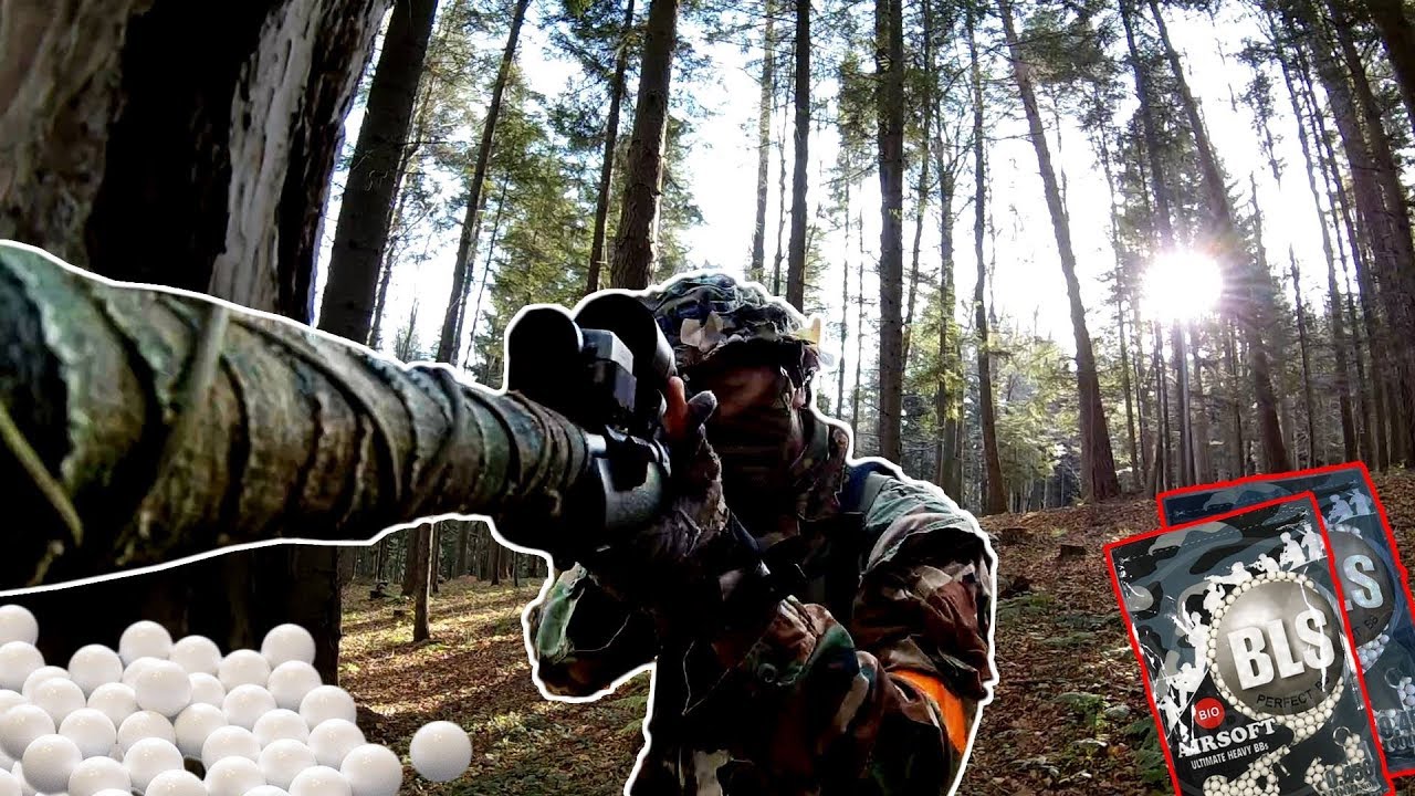 Sniper Scope Cam / BLS 0.45g BBs Field Test