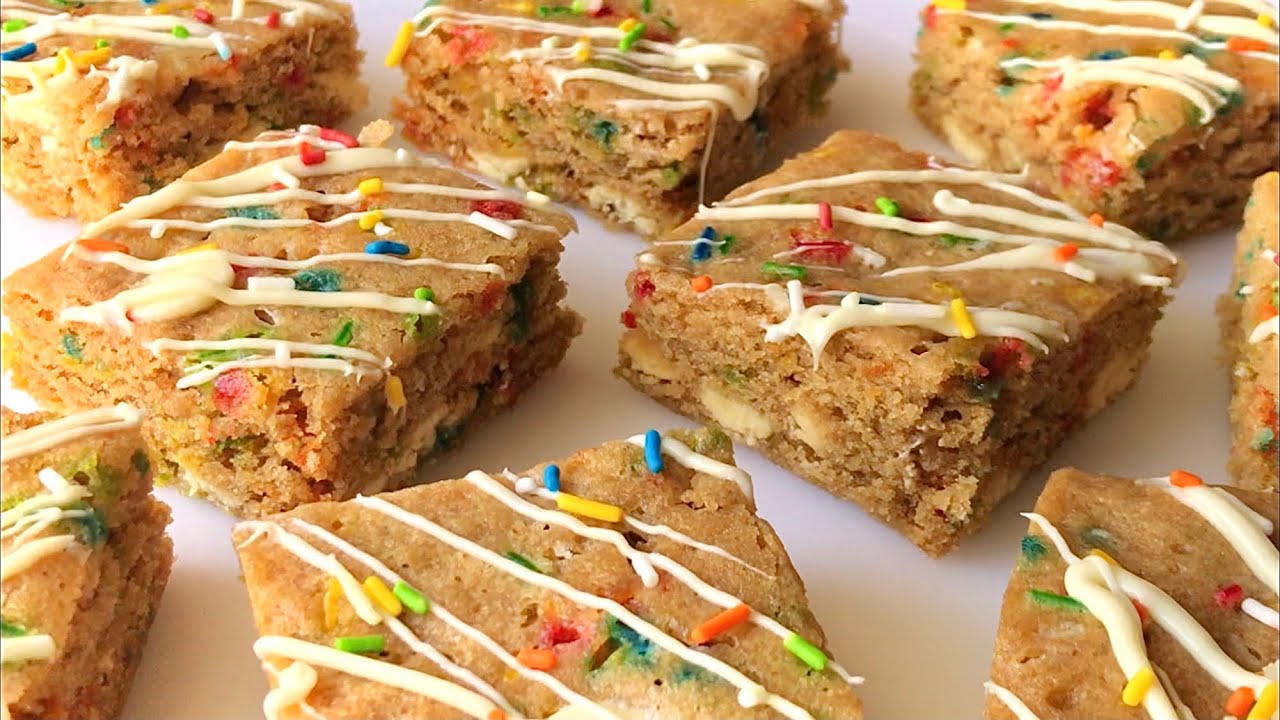 2 MINUTE Microwave Blondies | Soft & Chewy Blondies Recipe