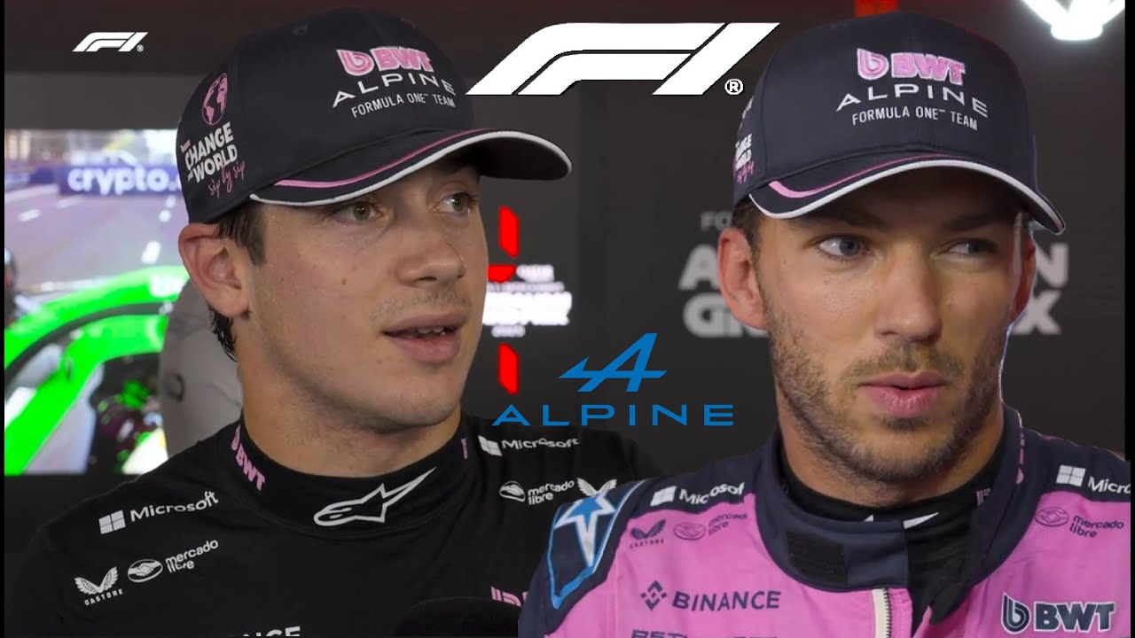 FRANCO COLAPINTO🇦🇷 PIERRE GASLY🇫🇷 en BAKU GP 2025 POST PRACTICAS LIBRES AZERBAIJAN