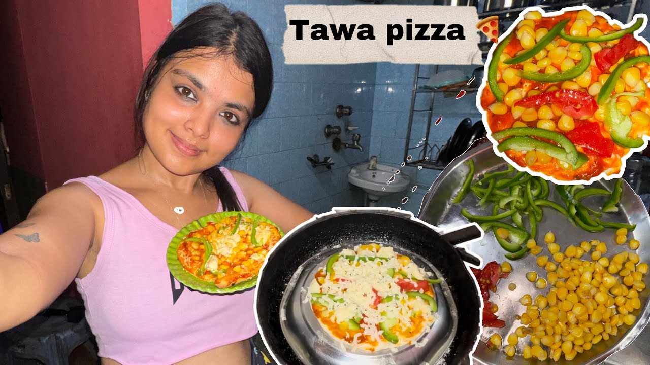 Ghar pe bnao tawa Pizza 😍 || Ekdum Eassy Recepie || kolkata || alkagarwal