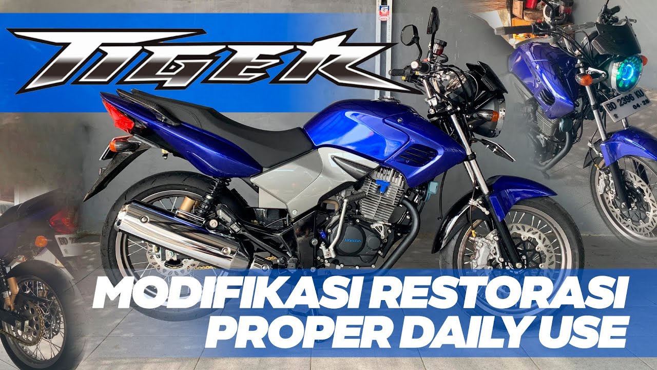 REVIEW MODIFIKASI DAN RESTORASI HONDA TIGER | PROPER DAILY USE