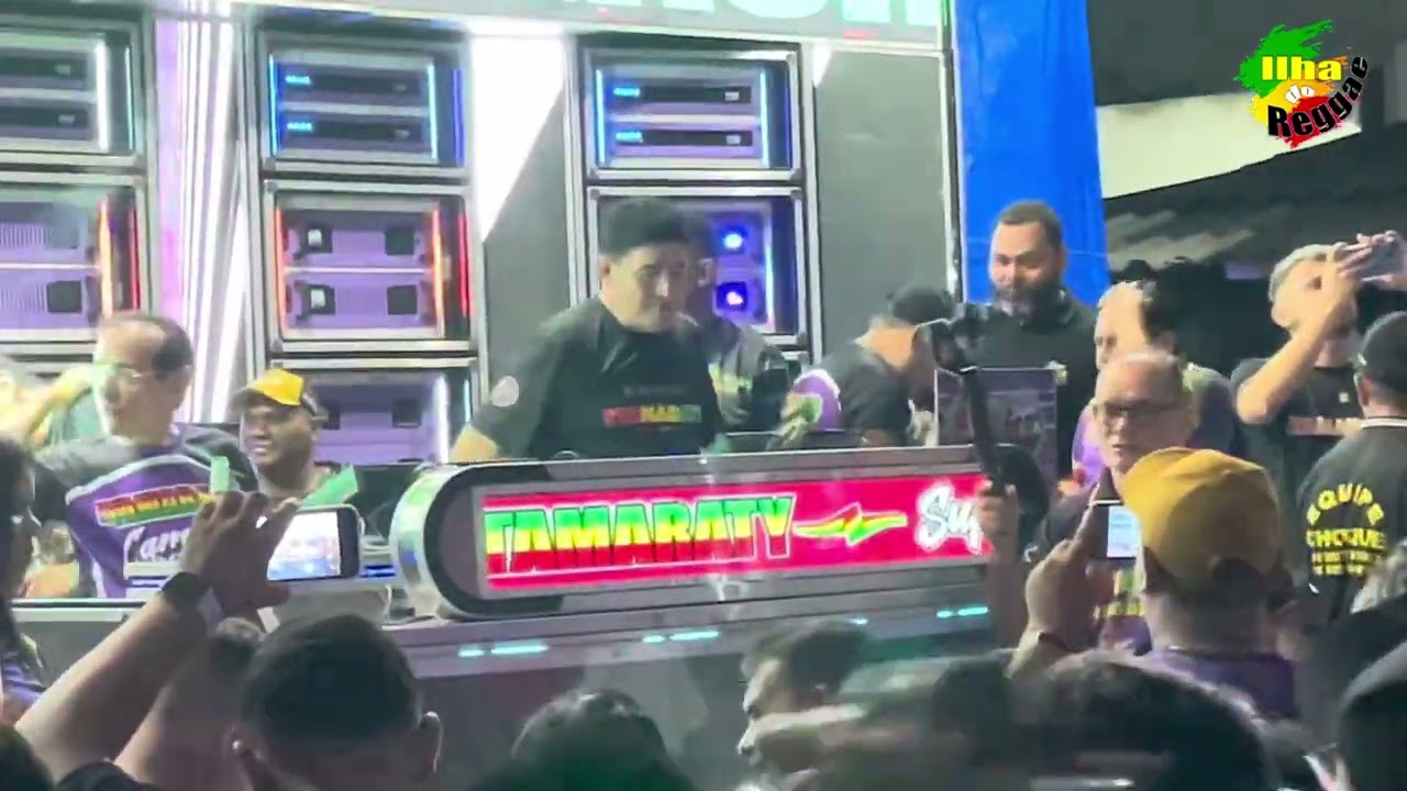 O DJ NÚMERO UM DO REGGAE MISTER BROWN DE VOLTA NO COMANDO DA MEGA ITAMARATY 