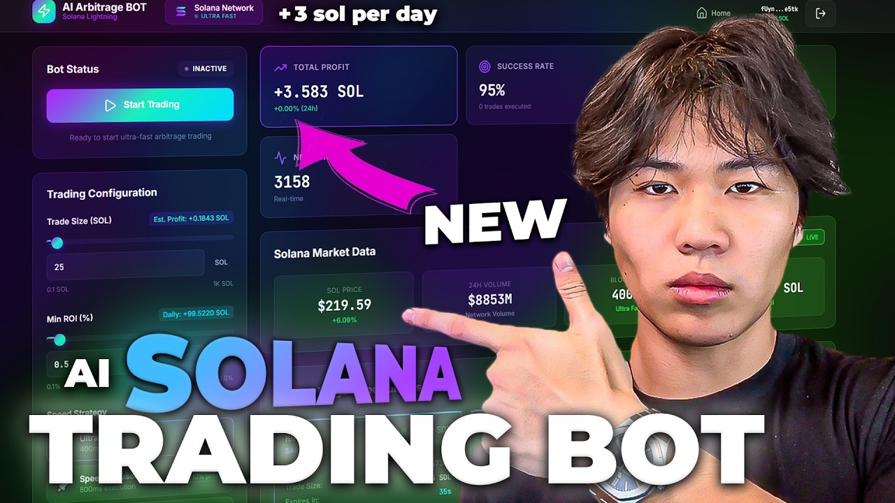 I Let An AI Bot Trade Solana For Me | Here's What Happened! | Solana Trading Bot!