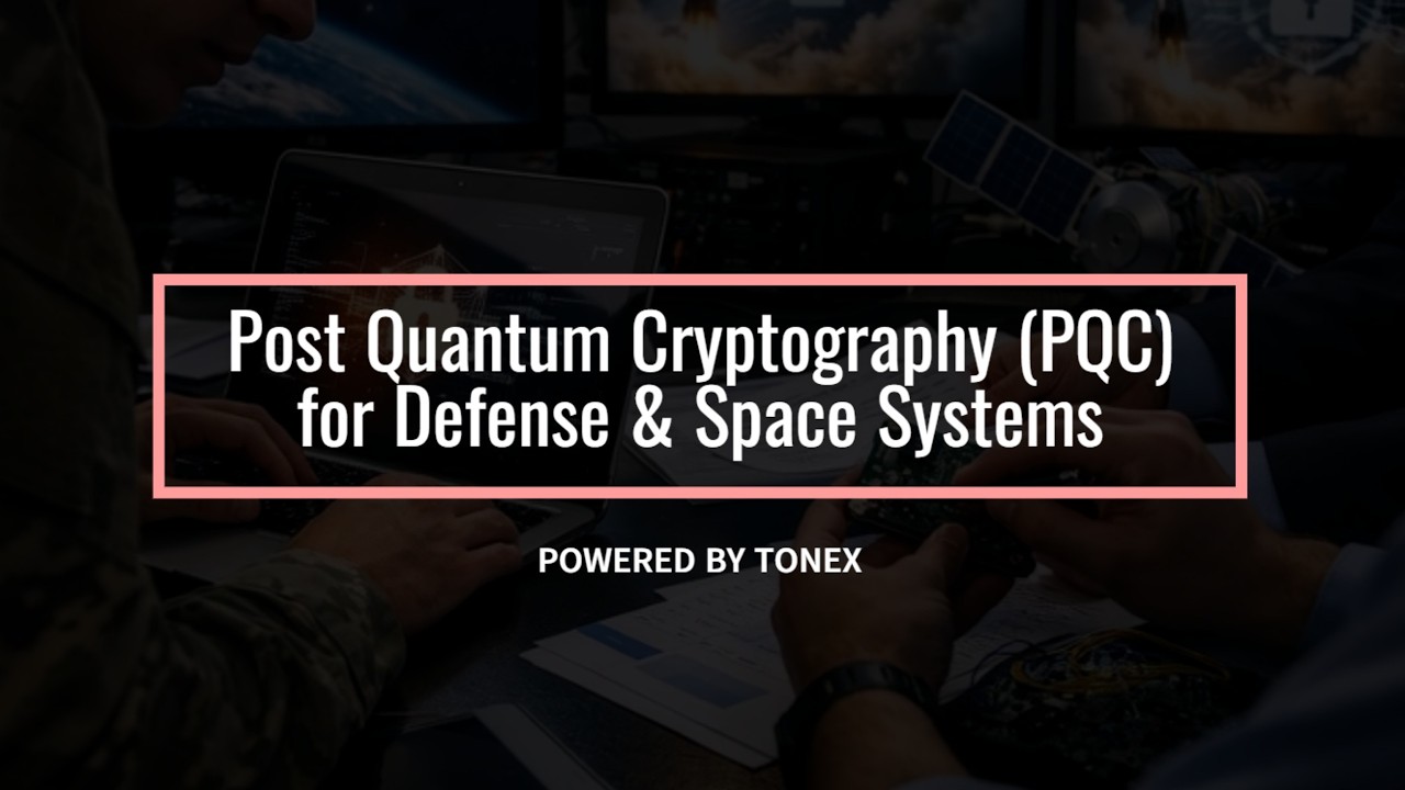 Post Quantum Cryptography (PQC) for Defense & Space Systems Certification Program by Tonex